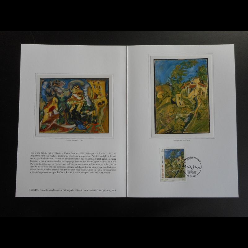 Encart E339 - Chaïm Soutine - 25/1/2013