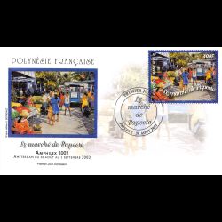 FDC - La marché de Papeete,...