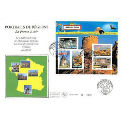 FDC GF soie -  Bloc France...