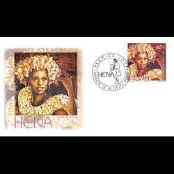 FDC - Heiva (3 env.), oblit...