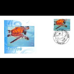 FDC - La tortue, oblit 11/9/09