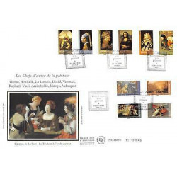 FDC GF soie -  Série carnet...