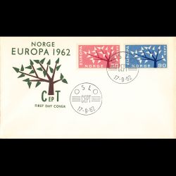Norvège - FDC Europa 1962