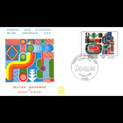 FDC n° 1322 - Tableau -...