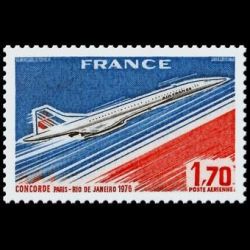 France - Timbre Poste Aérienne N° 49 oblitéré 