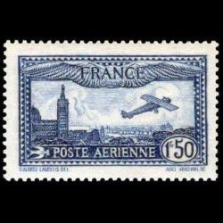 France - Timbre Poste Aérienne N° 6 oblitéré 