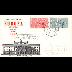 Irlande - FDC Europa 1962