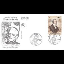 FDC - France Suède, Daniel...
