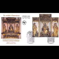 FDC - Tableau Le Retable d'Issenheim, oblit 15/6/12 Issenheim