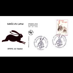 FDC - Année du lapin,...