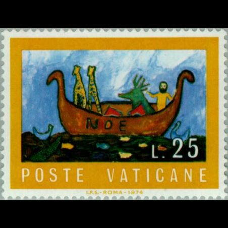 Timbre du Vatican n° 572 Neuf sans charnière 