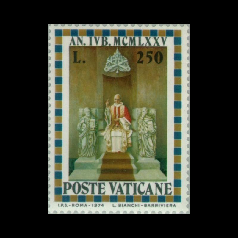 Timbre du Vatican n° 592 Neuf sans charnière 