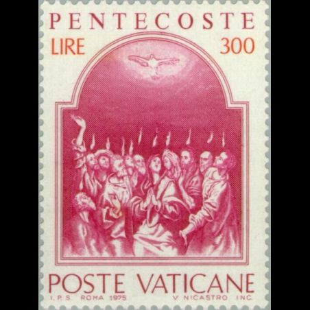 Timbre du Vatican n° 593 Neuf sans charnière 