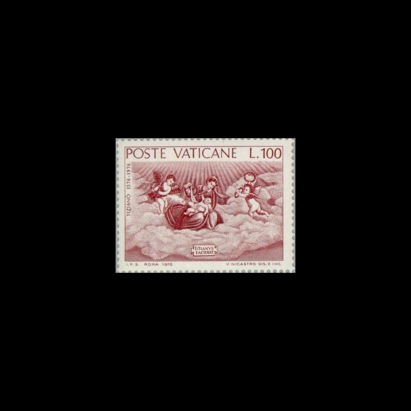 Timbre du Vatican n° 611 Neuf sans charnière 