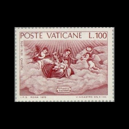 Timbre du Vatican n° 611 Neuf sans charnière 
