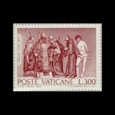 Timbre du Vatican n° 612 Neuf sans charnière 