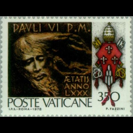 Timbre du Vatican n° 651 Neuf sans charnière 
