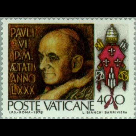 Timbre du Vatican n° 652 Neuf sans charnière 
