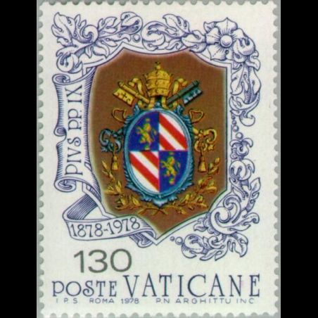 Timbre du Vatican n° 653 Neuf sans charnière 