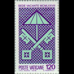 Timbre du Vatican n° 656 Neuf sans charnière 