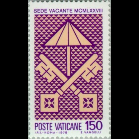 Timbre du Vatican n° 657 Neuf sans charnière 
