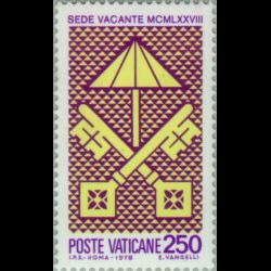 Timbre du Vatican n° 658 Neuf sans charnière 