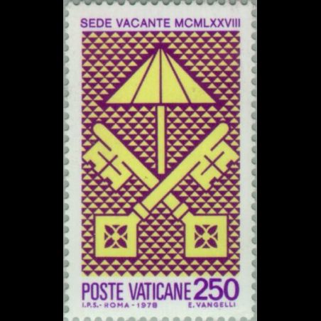 Timbre du Vatican n° 658 Neuf sans charnière 