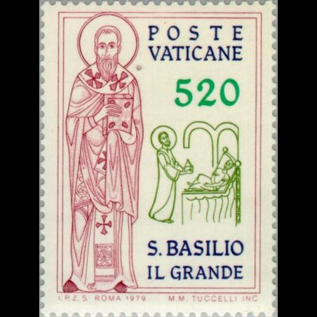 Timbre du Vatican n° 674 Neuf sans charnière 