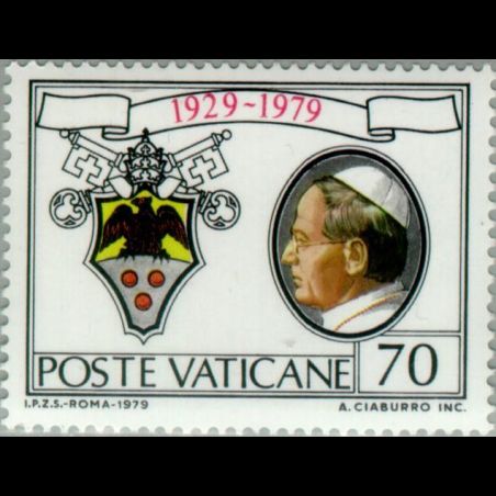 Timbre du Vatican n° 679 Neuf sans charnière 