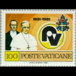 Timbre du Vatican n° 702 Neuf sans charnière 