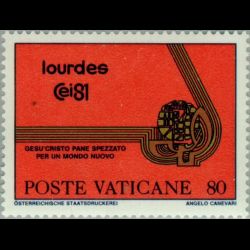 Timbre du Vatican n° 708 Neuf sans charnière 