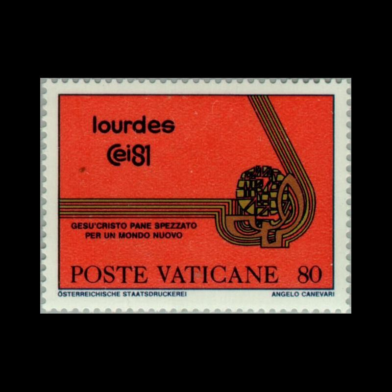 Timbre du Vatican n° 708 Neuf sans charnière 