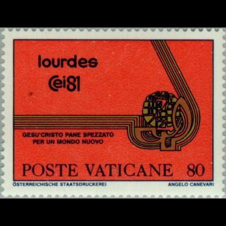 Timbre du Vatican n° 708 Neuf sans charnière 