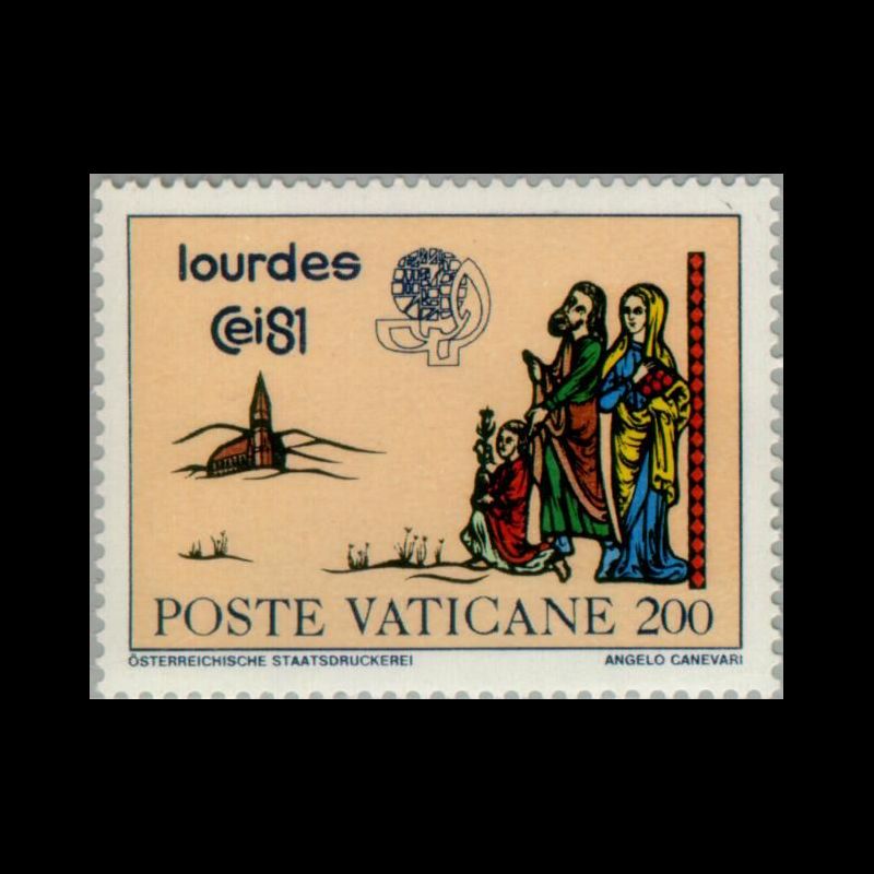 Timbre du Vatican n° 710 Neuf sans charnière 