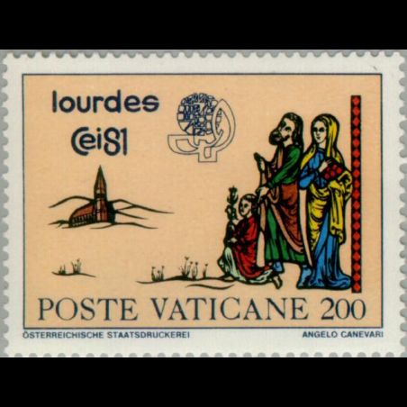 Timbre du Vatican n° 710 Neuf sans charnière 