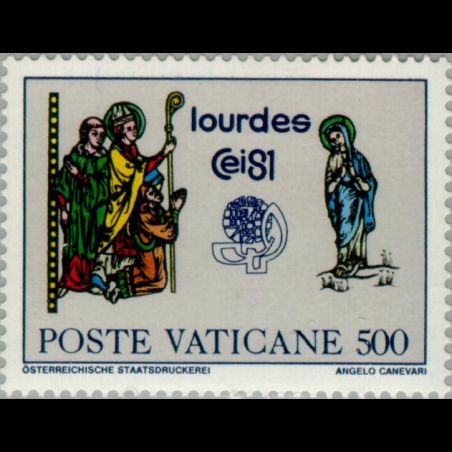 Timbre du Vatican n° 711 Neuf sans charnière 
