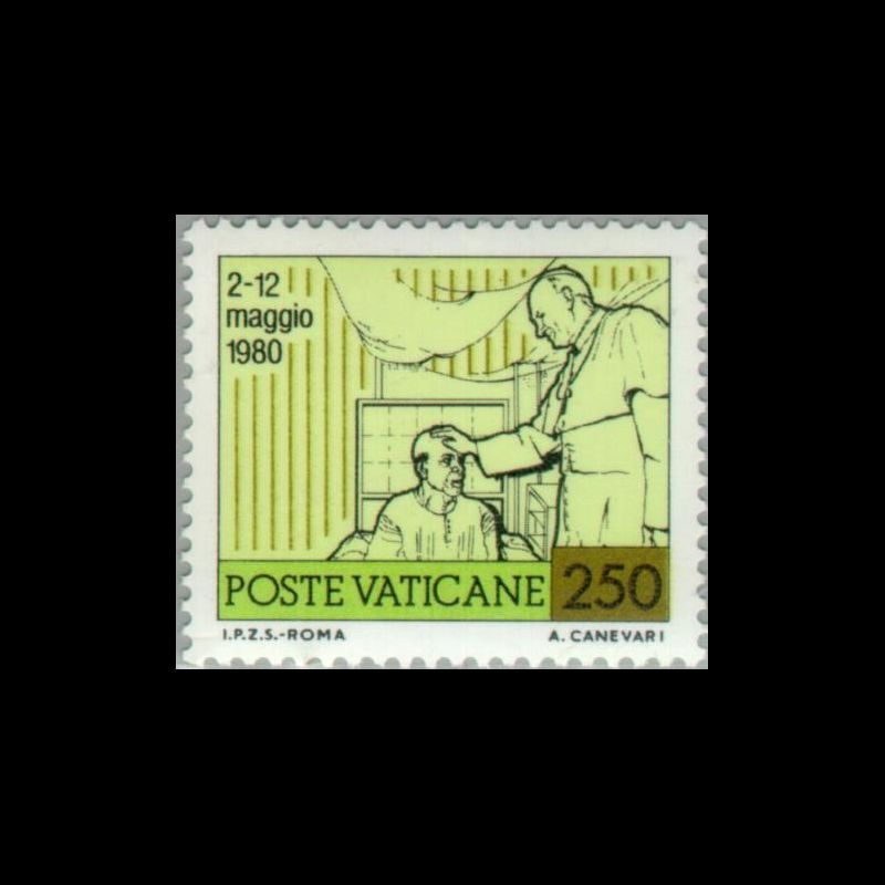 Timbre du Vatican n° 720 Neuf sans charnière 