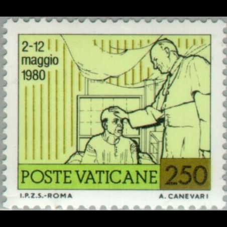 Timbre du Vatican n° 720 Neuf sans charnière 