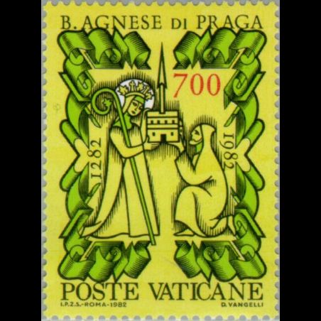 Timbre du Vatican n° 726 Neuf sans charnière 