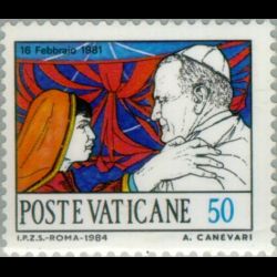 Timbre du Vatican n° 755 Neuf sans charnière 