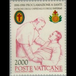 Timbre du Vatican n° 799 Neuf sans charnière 