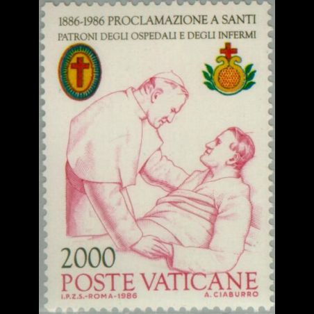 Timbre du Vatican n° 799 Neuf sans charnière 