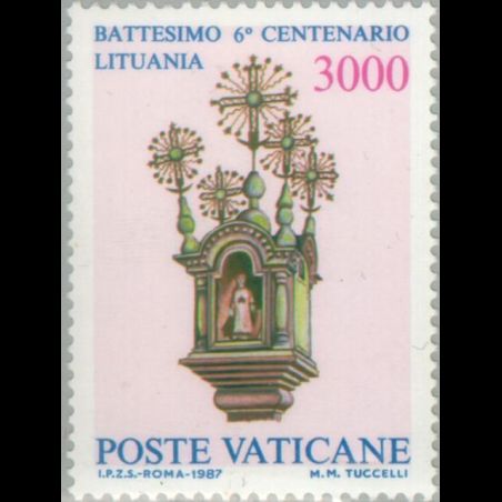 Timbre du Vatican n° 808 Neuf sans charnière 