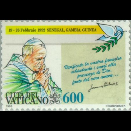 Timbre du Vatican n° 963 Neuf sans charnière 