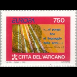 Timbre du Vatican n° 998 Neuf sans charnière 