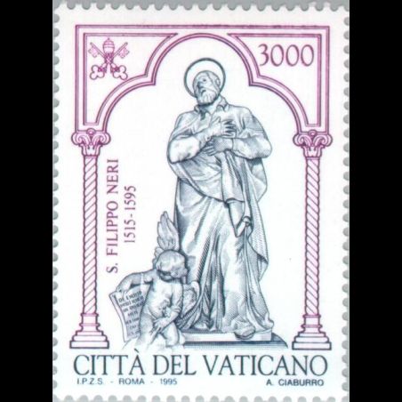 Timbre du Vatican n° 1022 Neuf sans charnière 