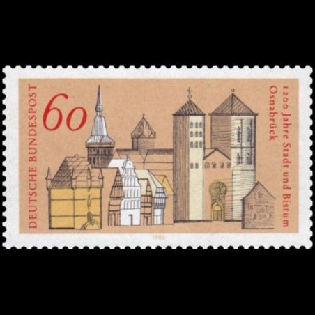 Timbre Allemagne fédérale n° 883 Neuf sans charnière 