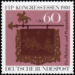 Timbre Allemagne fédérale n° 911 Neuf sans charnière 