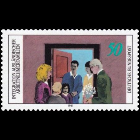 Timbre Allemagne fédérale n° 918 Neuf sans charnière 