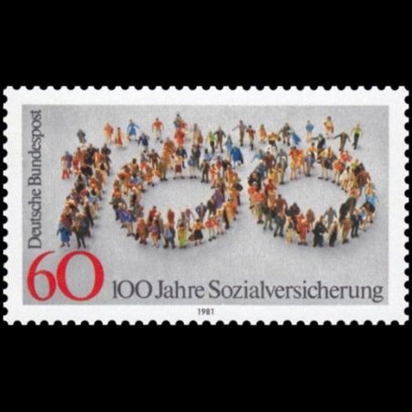 Timbre Allemagne fédérale n° 949 Neuf sans charnière 